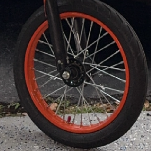 Upgraded 14/12 Street Tire Set (STOCK WHEELS)