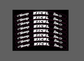Excel Wheel Stickers