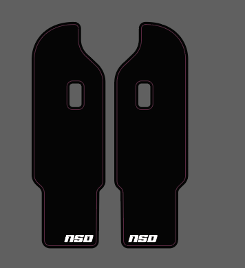 DNM Fork Guard Decals